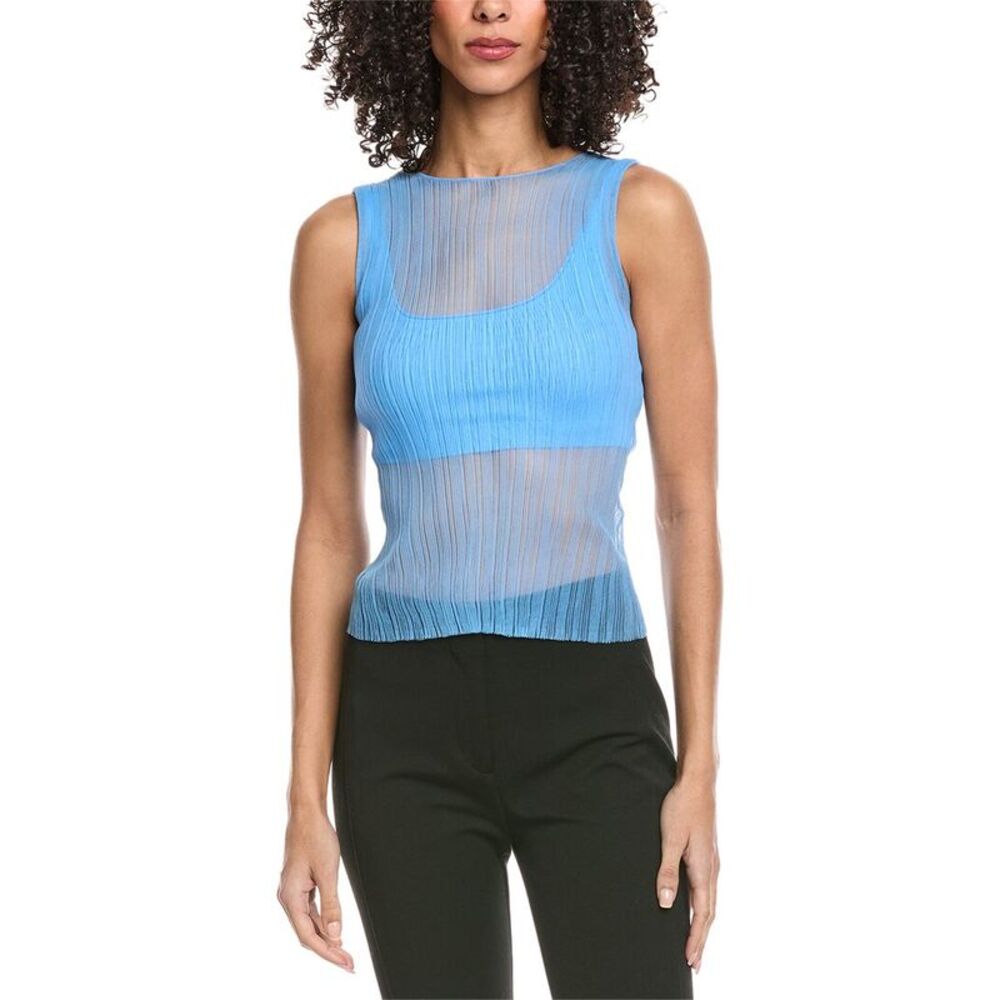 Simkhai Womens  Oakley Tank, Blue